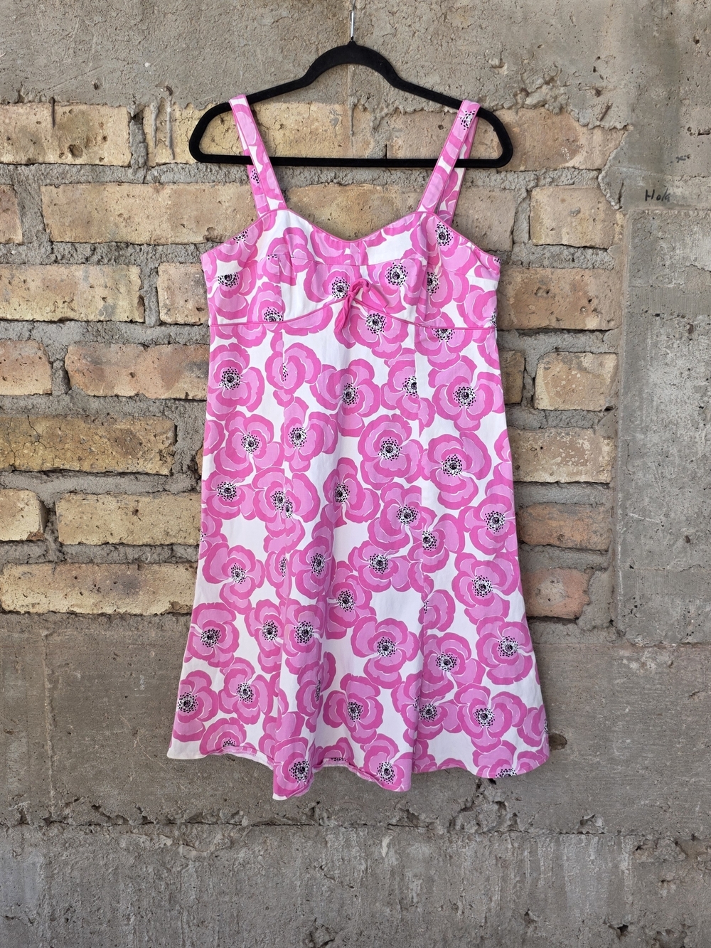karin stevens Pink and White Floral Sundress